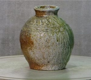 Shigaraki Ash Glazed Tsubo