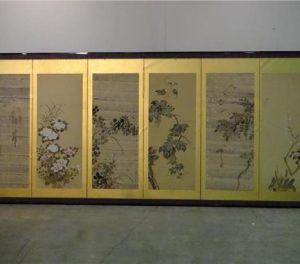 Japanese Screen - Rimpa School