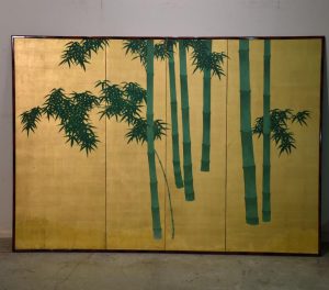 Bamboo on Gold & Tiger on Silver Screen
