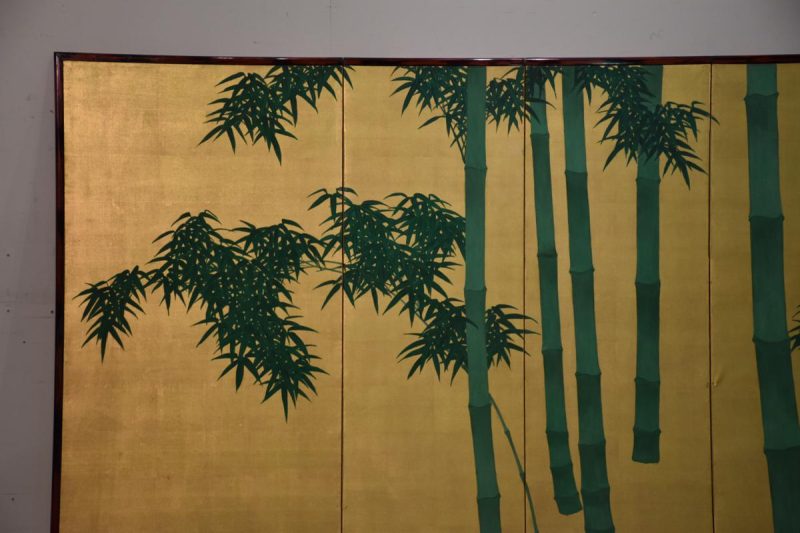 Bamboo on Gold & Tiger on Silver Screen - Image 13