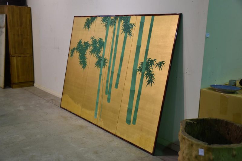 Bamboo on Gold & Tiger on Silver Screen - Image 9