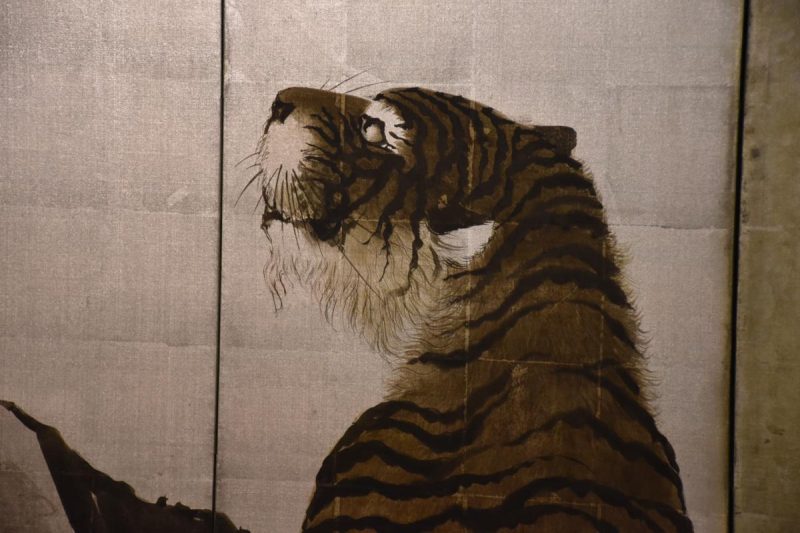 Bamboo on Gold & Tiger on Silver Screen - Image 6