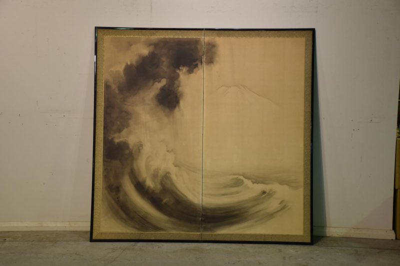Japanese Fuji San Screen