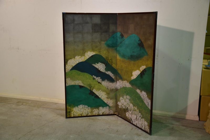 Taisho/Showa Hill of Kyoto Scroll - Image 3