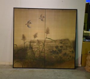 Japanese Taisho Period Screen