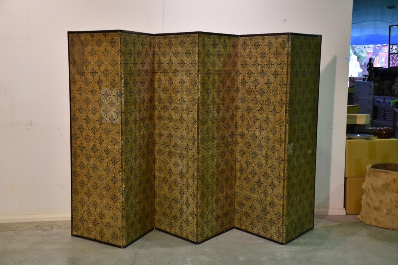 Japanese Kano School Meiji Period screen - Image 8