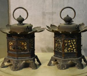 Pair of Japanese Vintage Lanterns