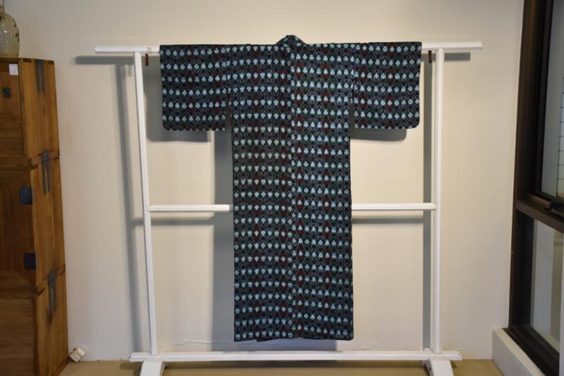Japanese Kasuri Kimono