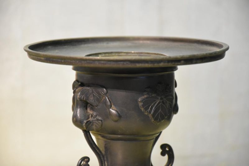 Mini  Usubata Bronze Vase - Image 9