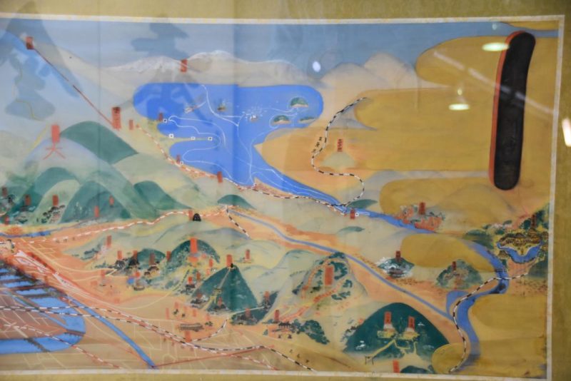 Framed Map of Kyoto - Image 8