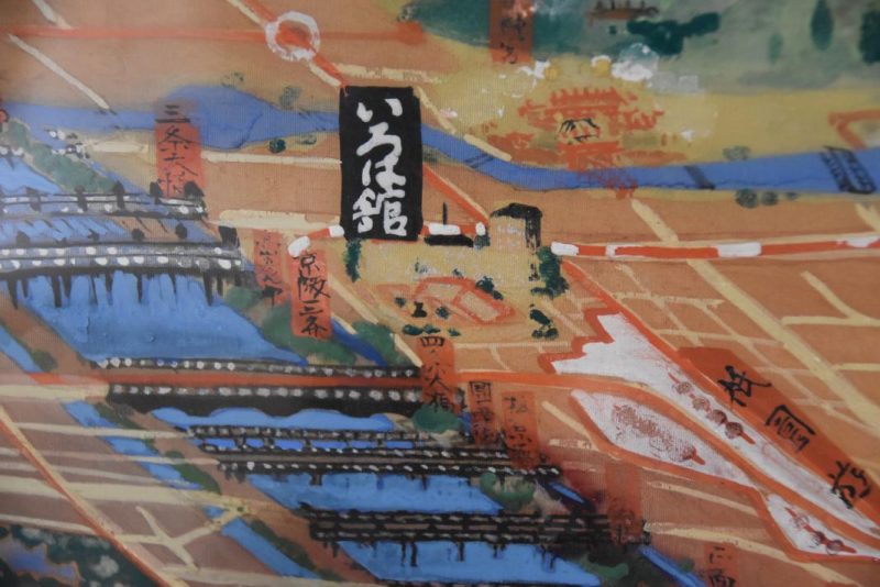 Framed Map of Kyoto - Image 4