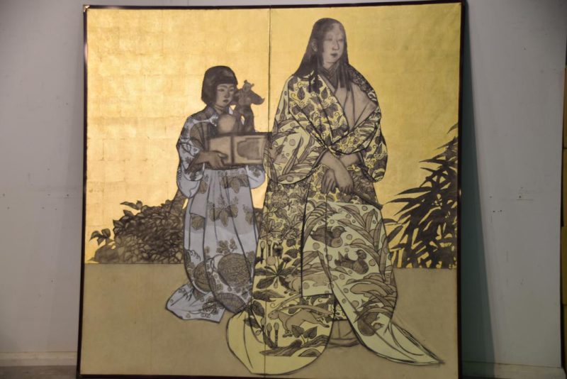 Japanese Mid 20th Century Screen - Image 2