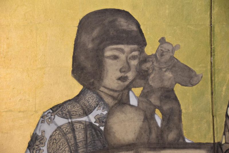 Japanese Mid 20th Century Screen - Image 6