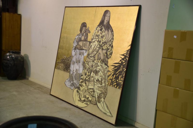 Japanese Mid 20th Century Screen - Image 3