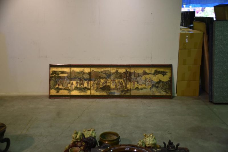 18th Century Japanese Kano School Screen