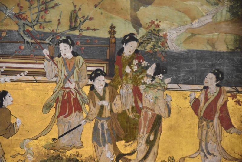 18th Century Japanese Kano School Screen - Image 11