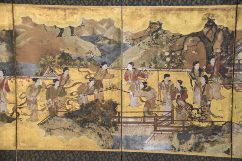 18th Century Japanese Kano School Screen - Image 10