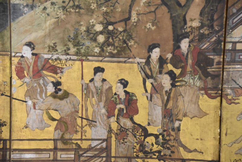 18th Century Japanese Kano School Screen - Image 8
