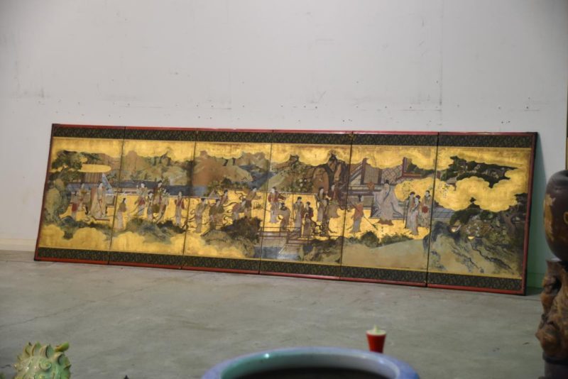 18th Century Japanese Kano School Screen - Image 4