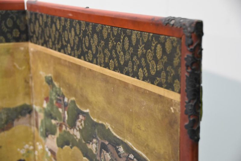 18th Century Japanese Kano School Screen - Image 2
