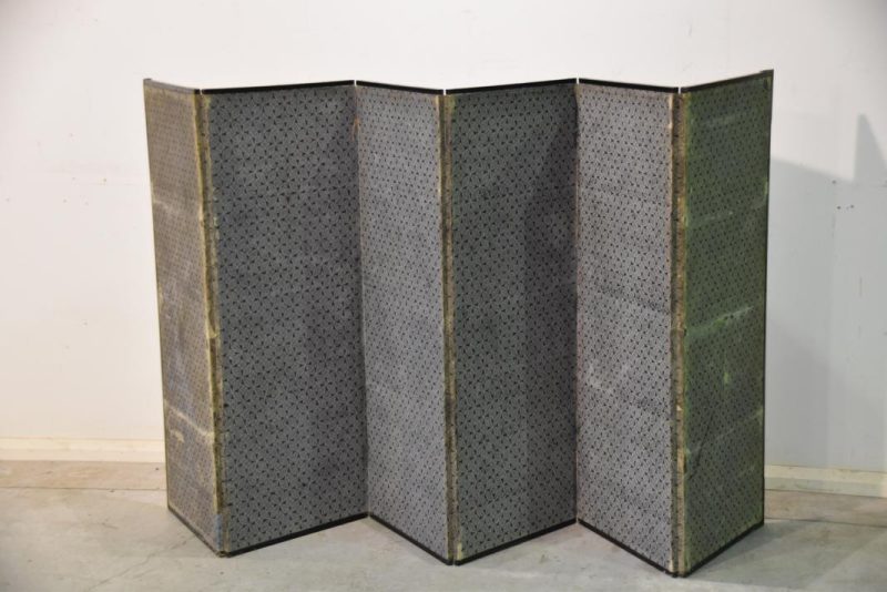 Japanese Plum, Pine and Bamboo Screen - Image 9