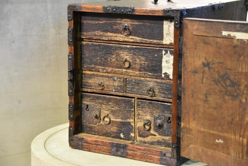 Japanese Funa Dansu (Ships Chest) - Image 9