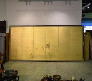Over Sized Gold Screen