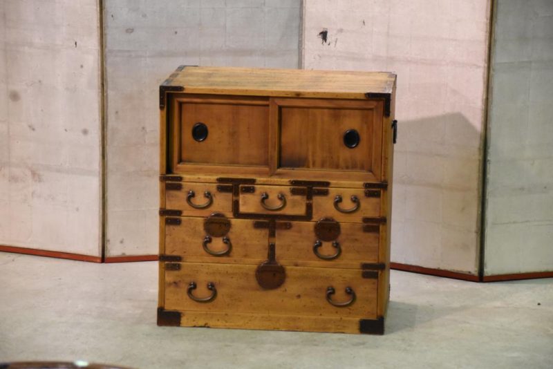 Meiji Period Choba Dansu (Merchant Chest) - Image 10
