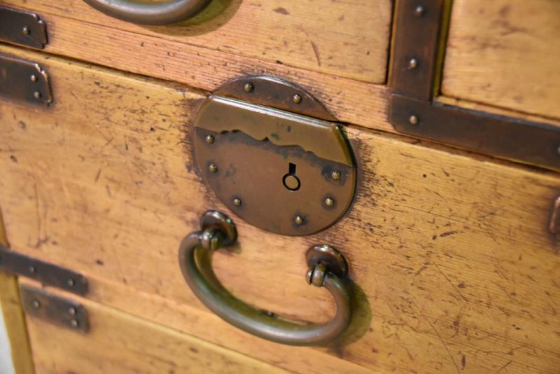 Meiji Period Choba Dansu (Merchant Chest) - Image 2