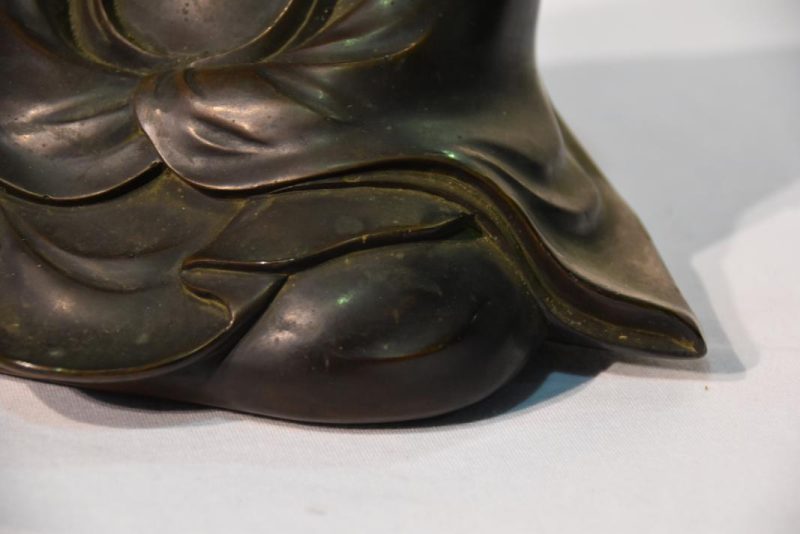 Japanese Bronze Daruma San - Image 7