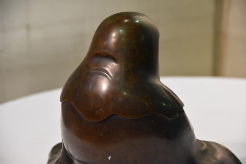 Japanese Bronze Daruma San - Image 6