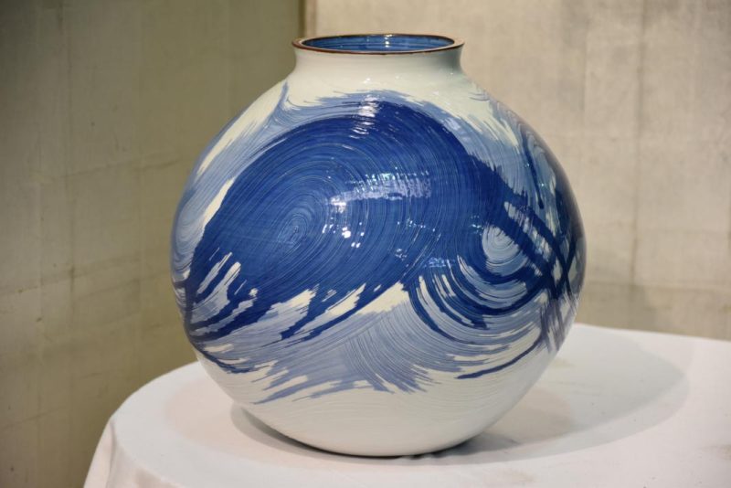 Japanese Modern Ceramic Vase - Image 8