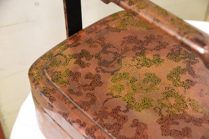 Japanese Wakasa Lacquer Lidded Box - Image 11