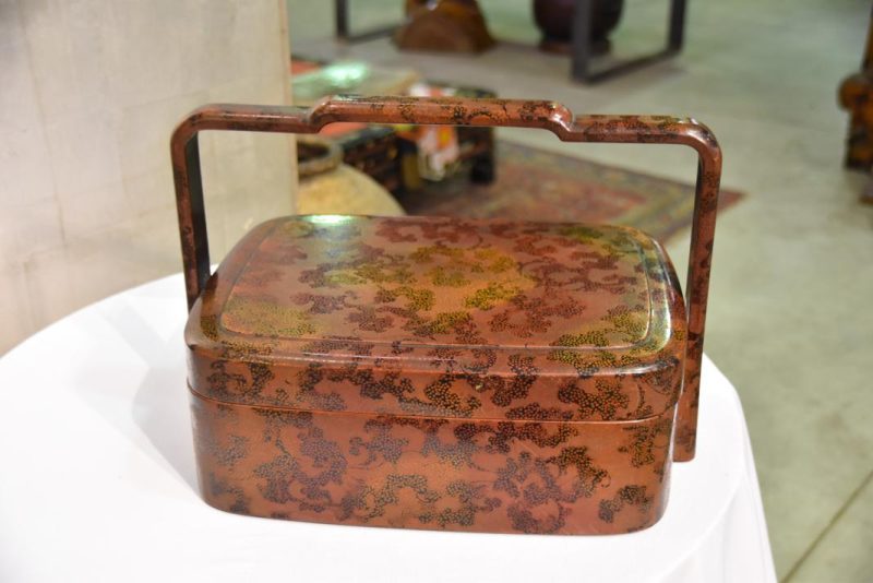 Japanese Wakasa Lacquer Lidded Box - Image 8