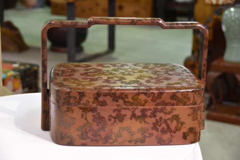 Japanese Wakasa Lacquer Lidded Box - Image 3