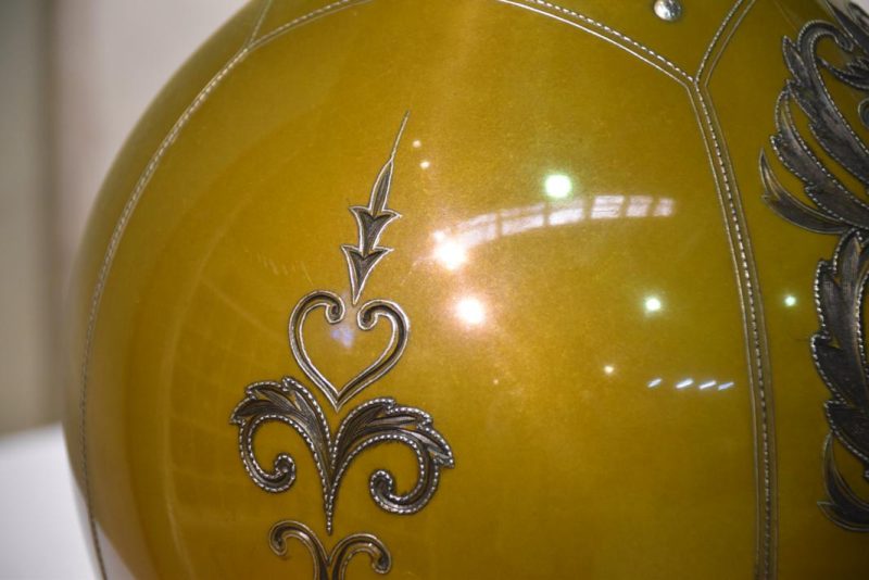 Japanese Silver Inlayed Bronze Vase - Image 5