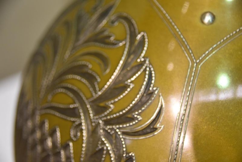 Japanese Silver Inlayed Bronze Vase - Image 7