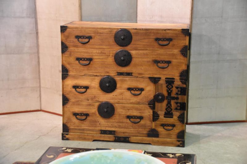 Japanese Antique Clothing Chest