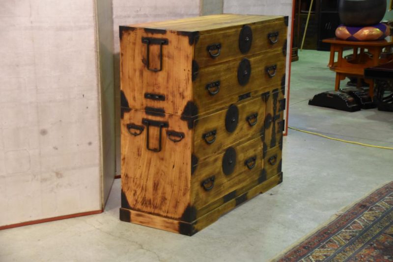 Japanese Antique Clothing Chest - Image 14