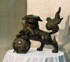 Japanese Bronze Shi Shi