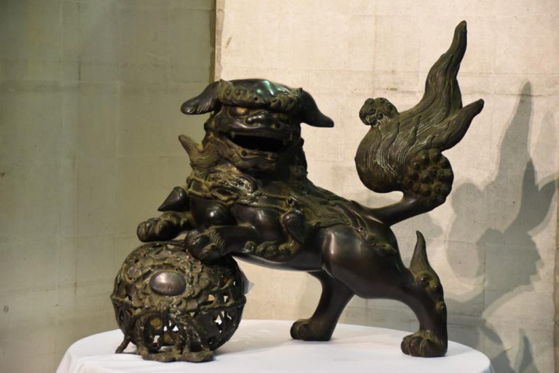 Japanese Bronze Shi Shi - Image 2