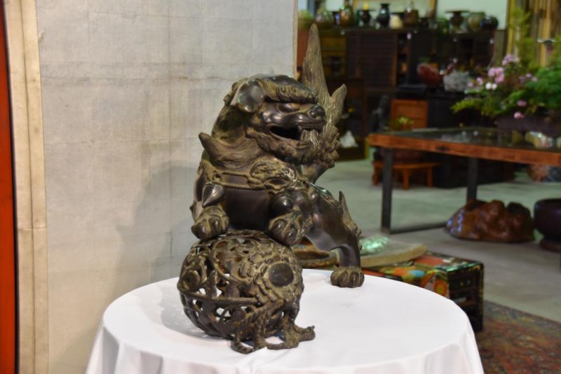 Japanese Bronze Shi Shi - Image 9
