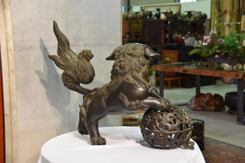 Japanese Bronze Shi Shi - Image 8