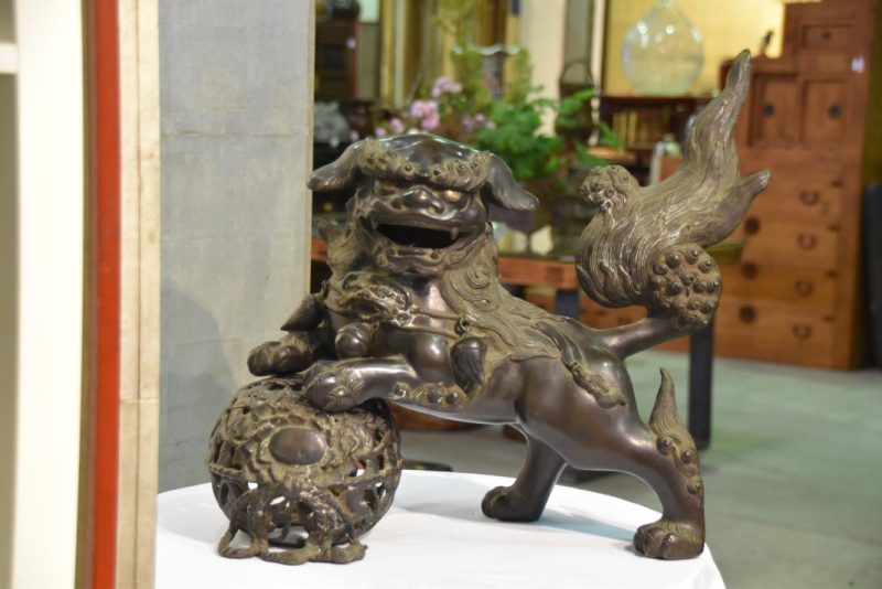 Japanese Bronze Shi Shi - Image 3