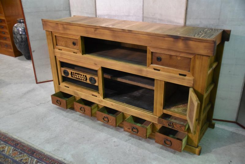 Japanese Antique Sideboard - Image 7