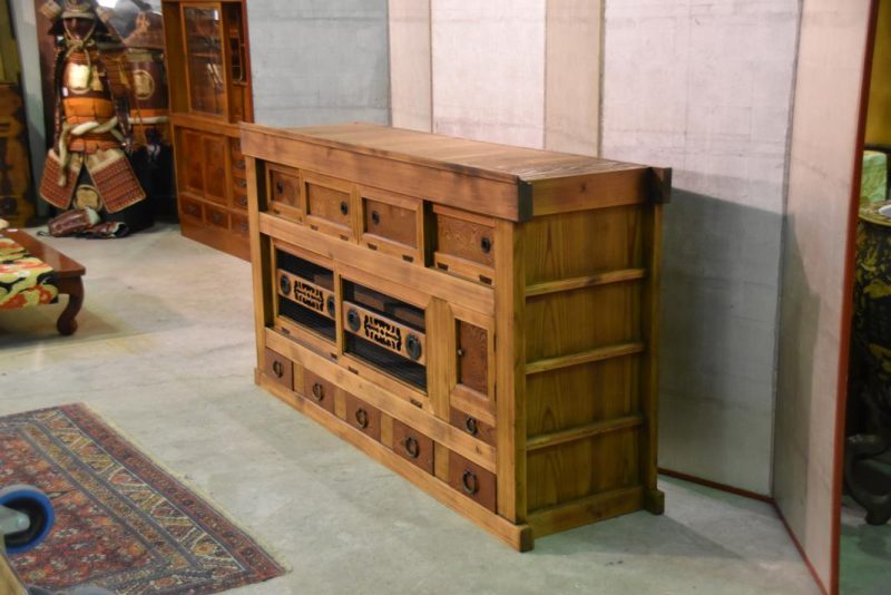 Japanese Antique Sideboard - Image 4