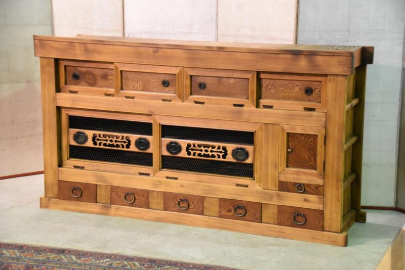 Japanese Antique Sideboard - Image 3