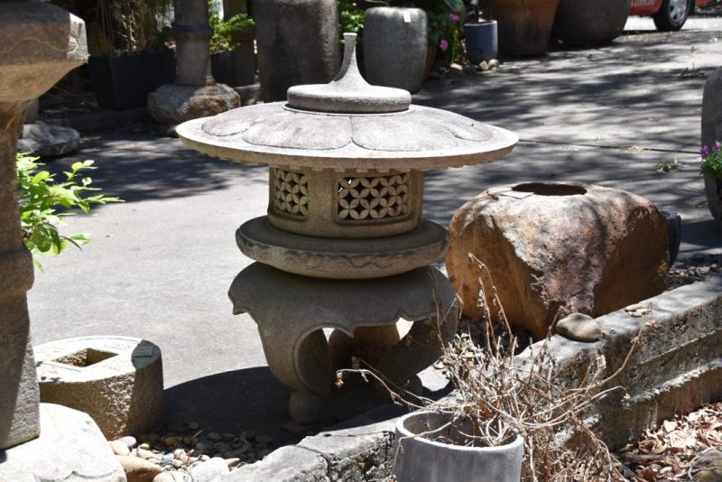 Japanese Granite Snow Lantern - Image 6
