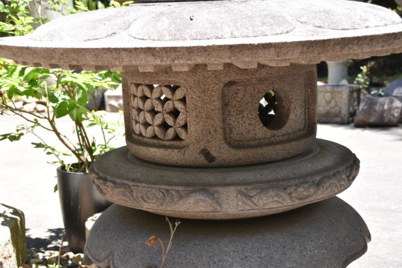 Japanese Granite Snow Lantern - Image 3