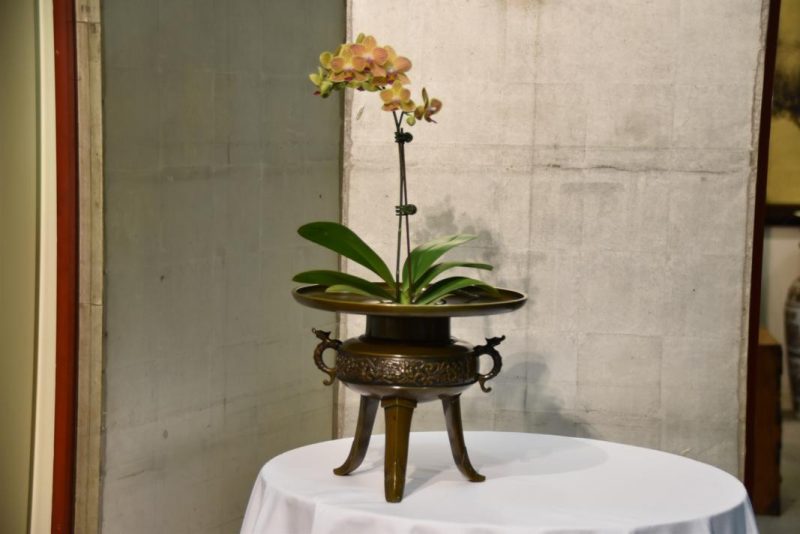 Bronze Flower Vase